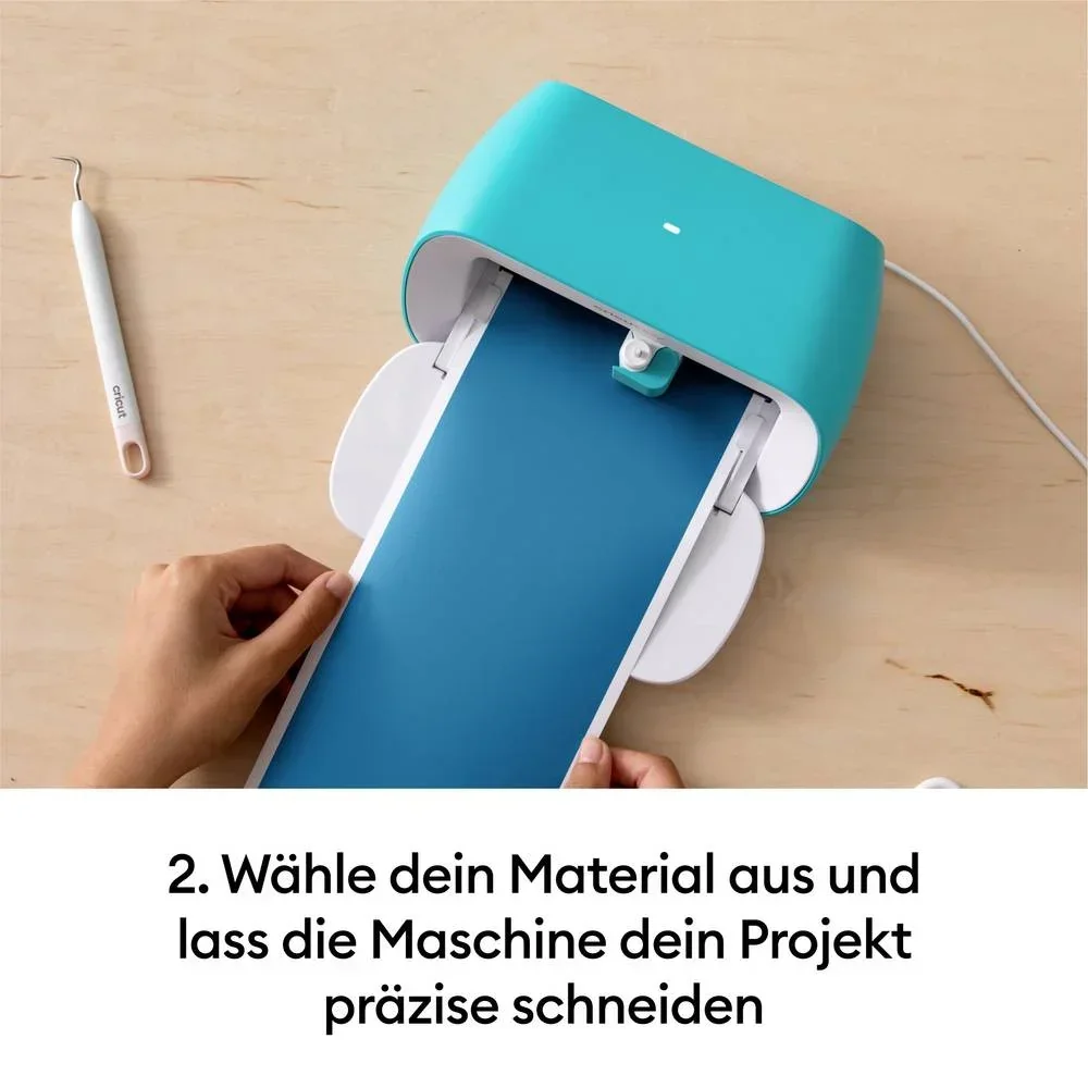 CRICUT Joy Starter Bundle Schneideplotter Gestaltungsset türkis