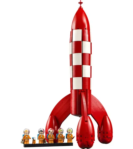 LEGO Ideas Tim und Struppi Mondrakete 21367 Modellbausatz