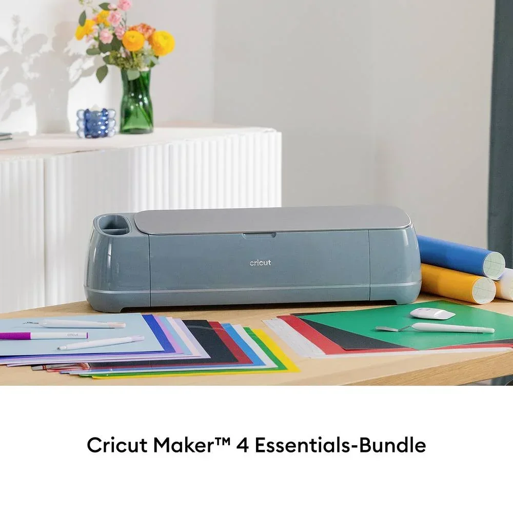 CRICUT Maker 4 Essentials Bundle Schneideplotter-Set Salbei