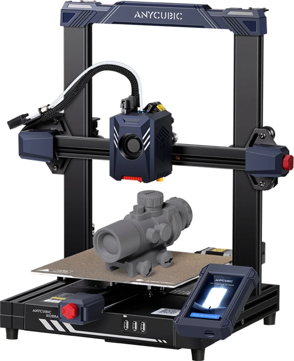 Anycubic Kobra 2 Pro High Speed FDM 3D Drucker mit Auto Leveling