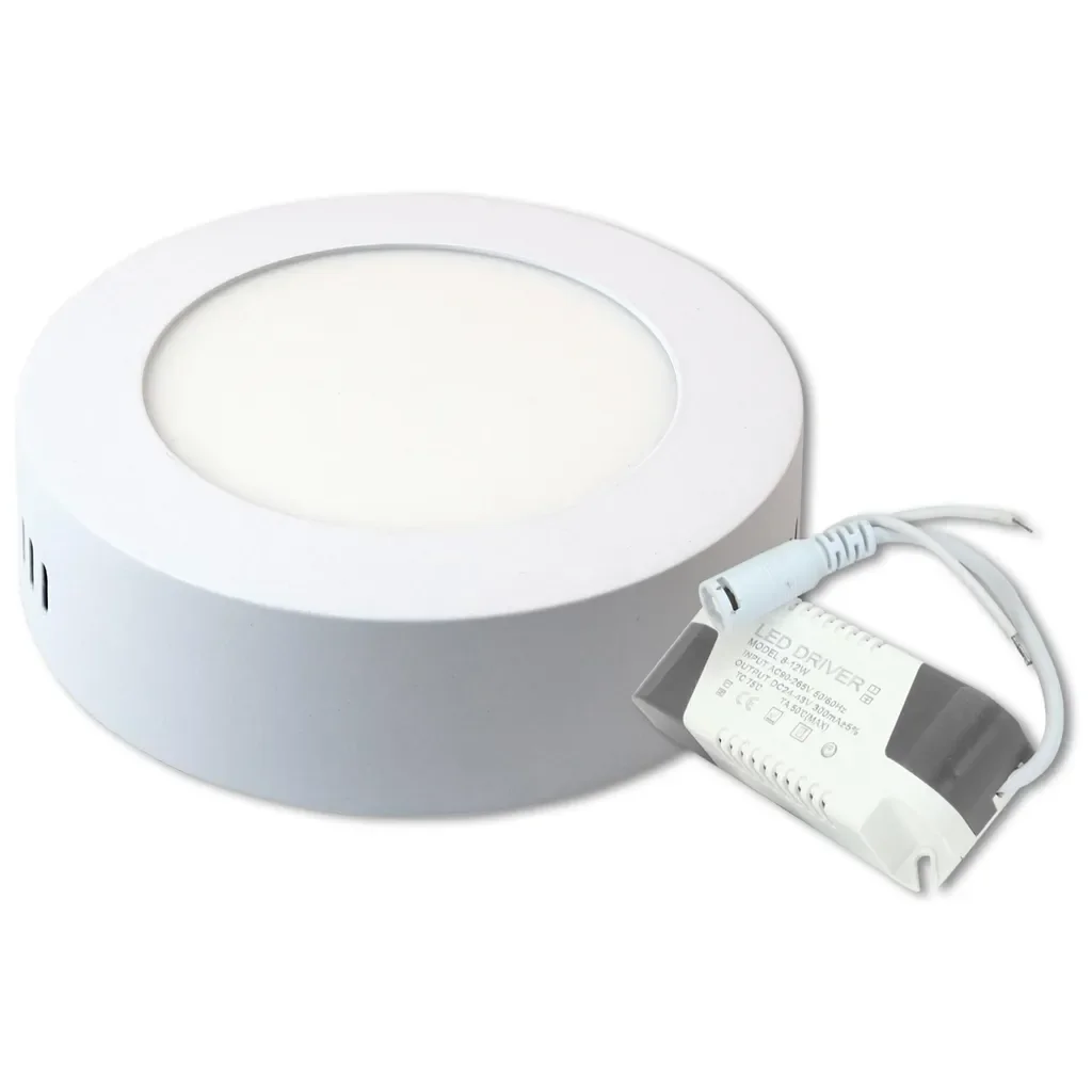 MasterLED Proma LED Deckenleuchte 6W rund Aufputz weiß kaltweiß